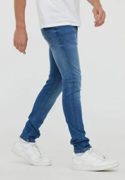 Lee Cooper Lc132Zp - Jeans Tapered Fit - Medium Bright Blue 6 Lee Cooper Lc132Zp - Jeans Tapered Fit - Medium Bright Blue -Lee Cooper 077761a4ada343a3a6426507a6b4c5ad