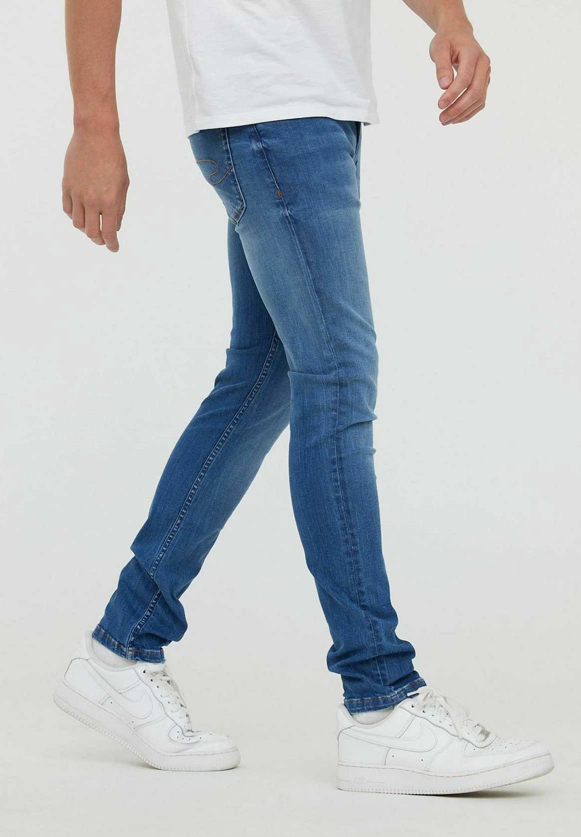 Lee Cooper Lc132Zp - Jeans Tapered Fit - Medium Bright Blue 3 Lee Cooper Lc132Zp - Jeans Tapered Fit - Medium Bright Blue - Afbeelding 3