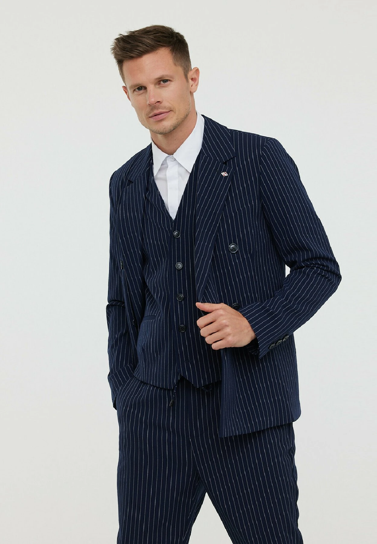 Lee Cooper Fouchi- Gilet - Navy 6 Lee Cooper Fouchi- Gilet - Navy - Afbeelding 6