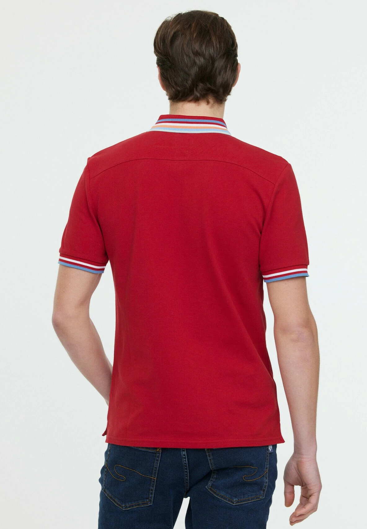 Lee Cooper Bulio Mc - Poloshirt - Berry 2 Lee Cooper Bulio Mc - Poloshirt - Berry - Afbeelding 2