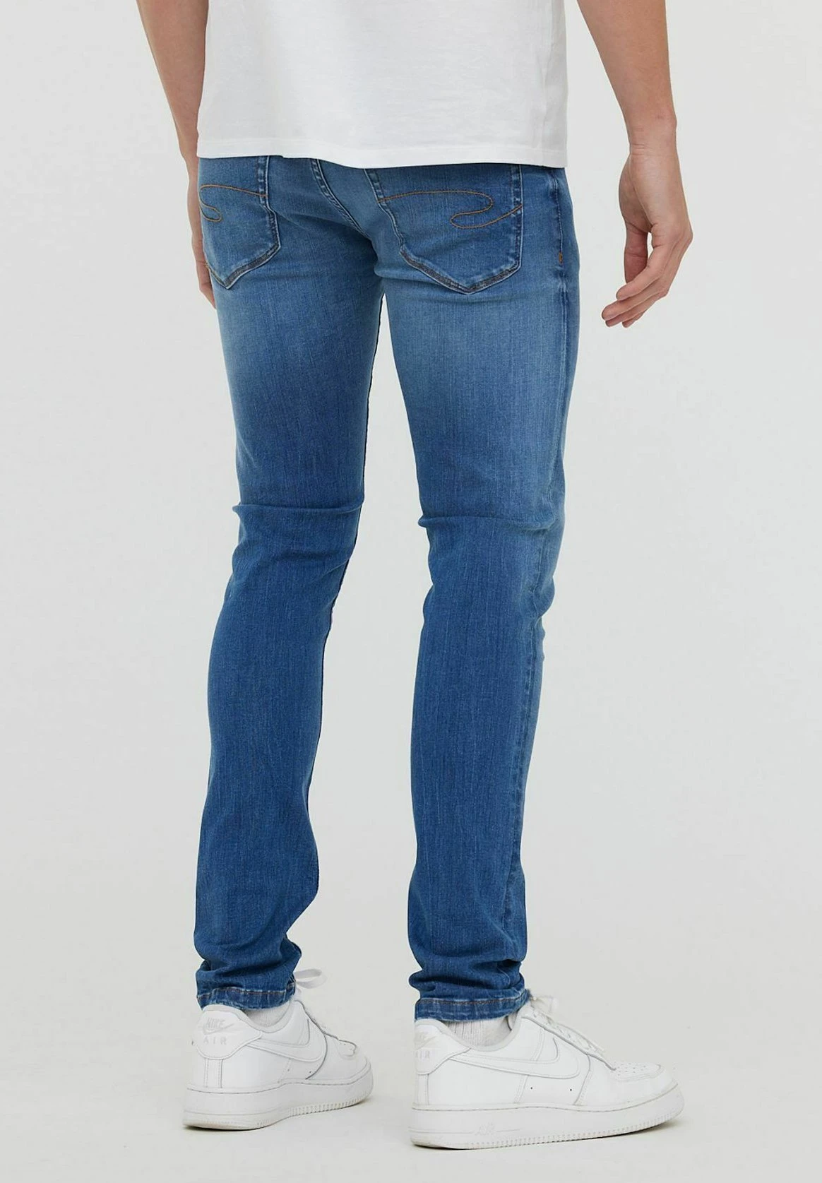 Lee Cooper Lc132Zp - Jeans Tapered Fit - Medium Bright Blue 2 Lee Cooper Lc132Zp - Jeans Tapered Fit - Medium Bright Blue - Afbeelding 2