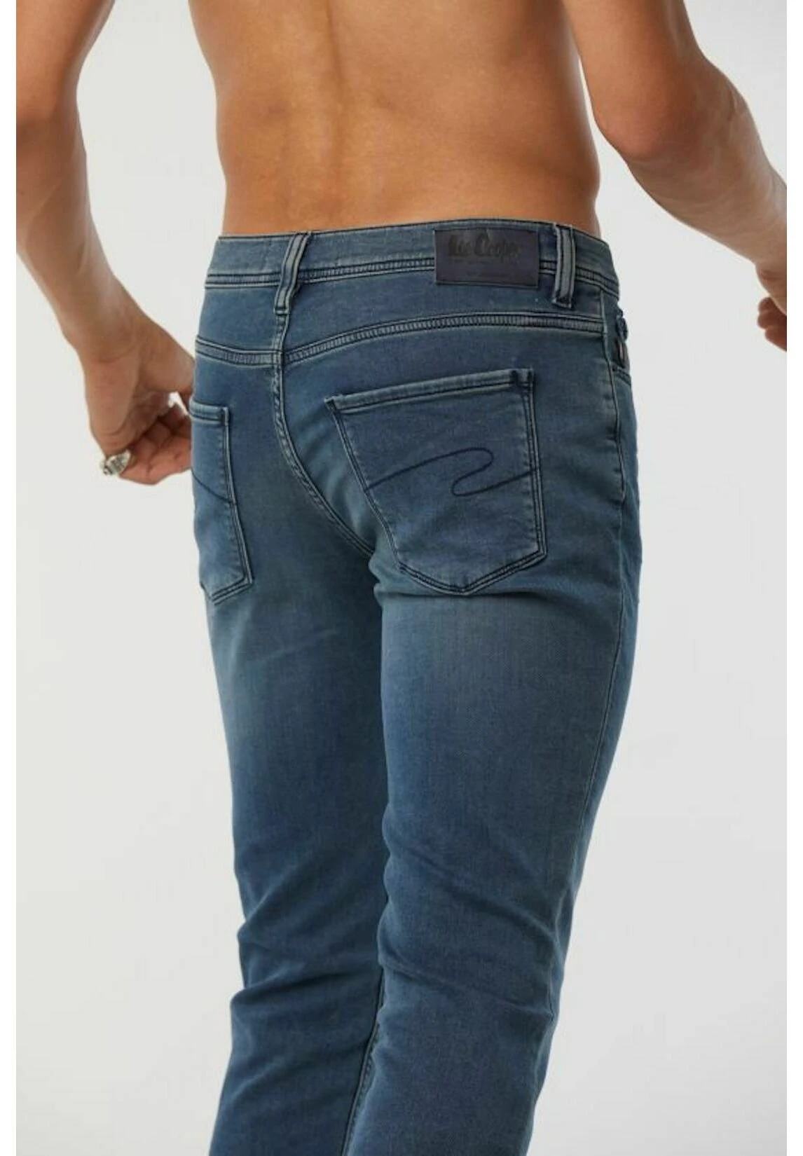 Lee Cooper Jeans Lc126 - Slim Fit Jeans - Blue 4 Lee Cooper Jeans Lc126 - Slim Fit Jeans - Blue - Afbeelding 4