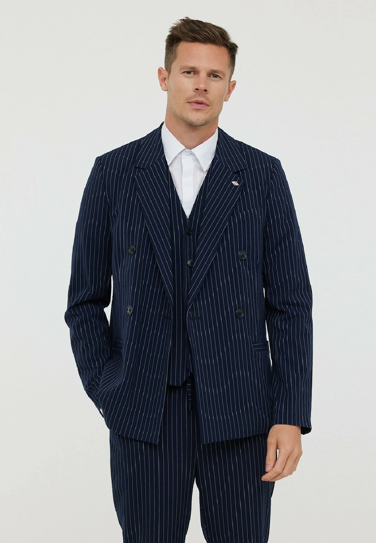 Lee Cooper Fouchi- Gilet - Navy 5 Lee Cooper Fouchi- Gilet - Navy - Afbeelding 5