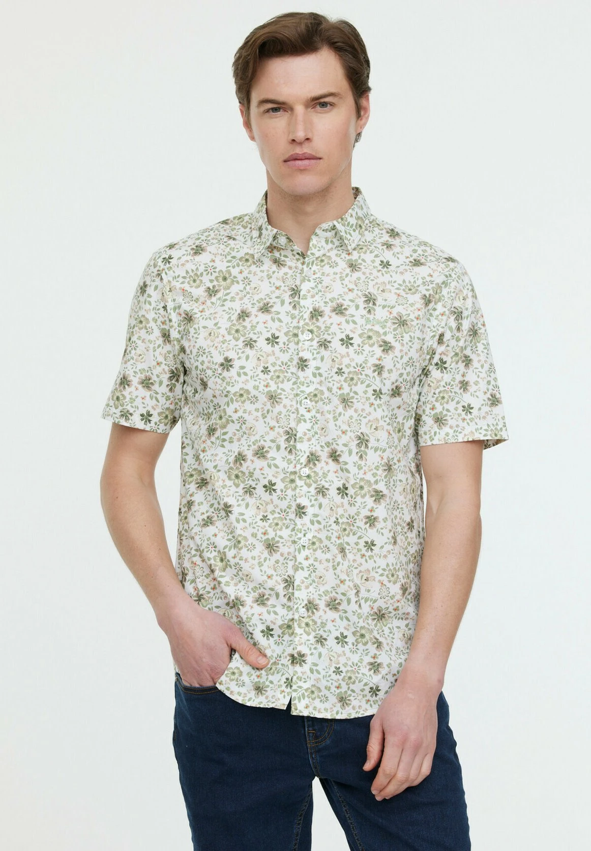 Lee Cooper Dilerty - Overhemd - Pistachio 1 Lee Cooper Dilerty - Overhemd - Pistachio