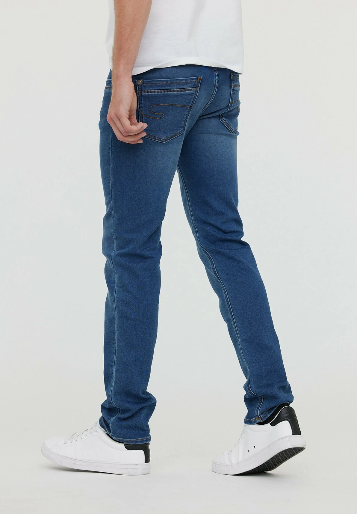 Lee Cooper Joker - Straight Leg Jeans - Blue Brushed 4 Lee Cooper Joker - Straight Leg Jeans - Blue Brushed - Afbeelding 4