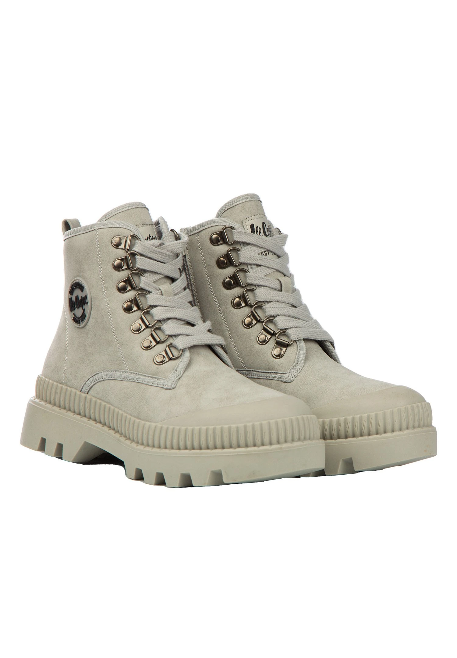 Lee Cooper Veterboots - Grey 2 Lee Cooper Veterboots - Grey - Afbeelding 2