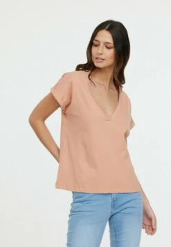 Lee Cooper Alys Mc - T-Shirt Basic - Terra 7 Lee Cooper Alys Mc - T-Shirt Basic - Terra -Lee Cooper 1fb85506a94740cfae1079800eaad751