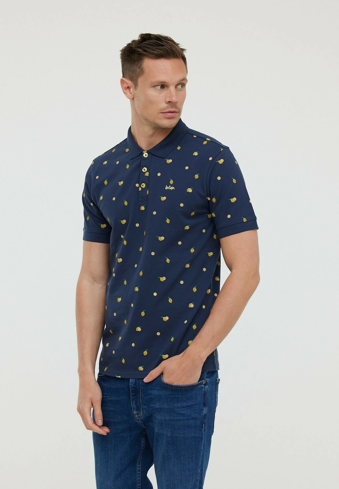 Lee Cooper Brito Mc - Poloshirt - Navy 4 Lee Cooper Brito Mc - Poloshirt - Navy - Afbeelding 4
