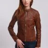Lee Cooper Leren Jas - Cognac