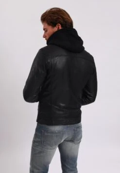 Lee Cooper Bernez - Leren Jas - Black 6 Lee Cooper Bernez - Leren Jas - Black -Lee Cooper 257ac330b9b54ce5a26dcbd4c010080a