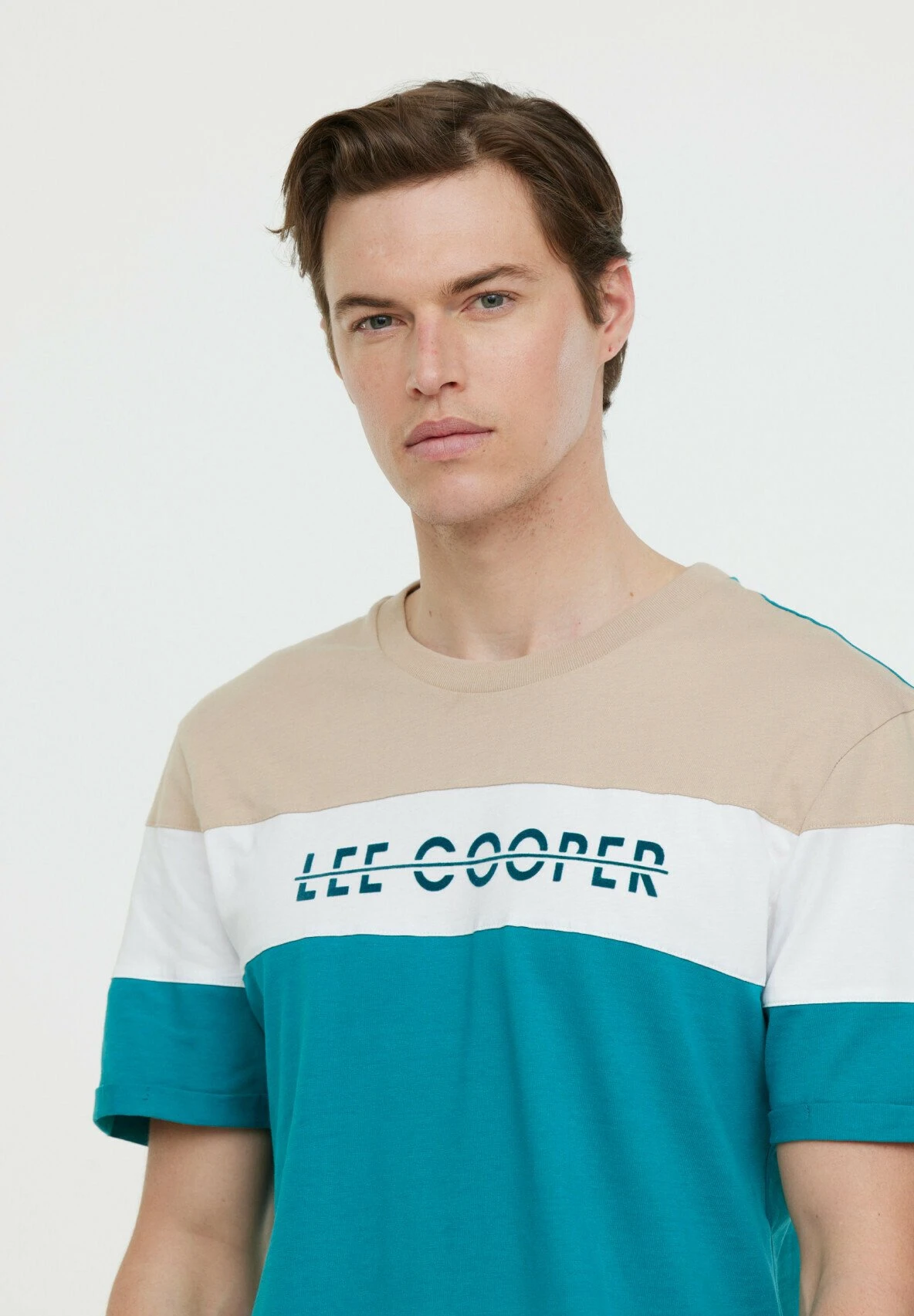 Lee Cooper Acho Mc - T-Shirt Print - Emerald 3 Lee Cooper Acho Mc - T-Shirt Print - Emerald - Afbeelding 3