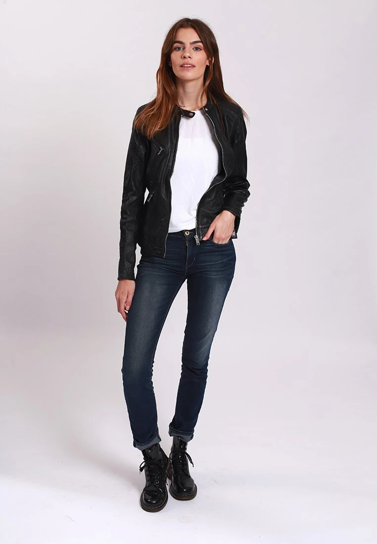 Lee Cooper Bianca - Leren Jas - Black 2 Lee Cooper Bianca - Leren Jas - Black - Afbeelding 2