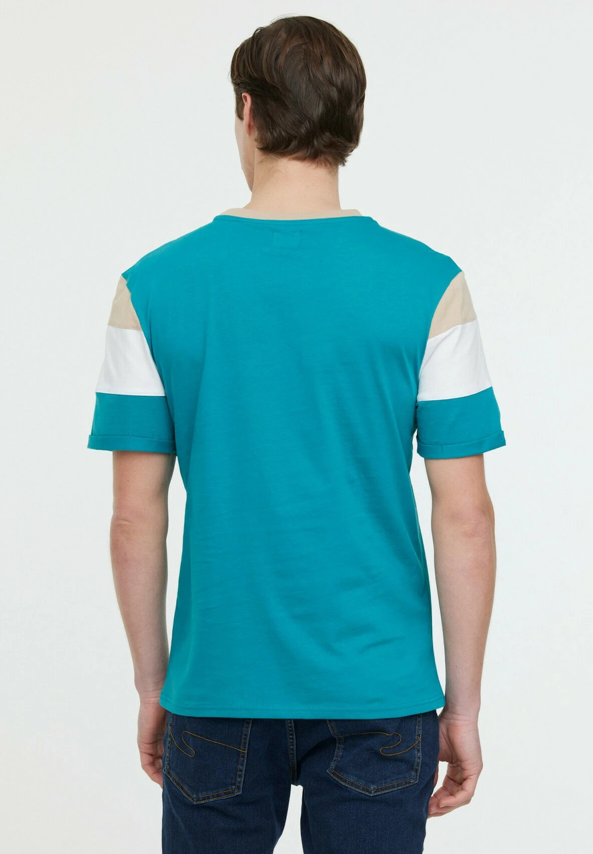 Lee Cooper Acho Mc - T-Shirt Print - Emerald 2 Lee Cooper Acho Mc - T-Shirt Print - Emerald - Afbeelding 2