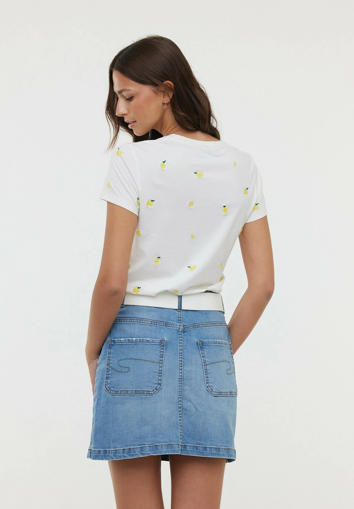 Lee Cooper Afita Mc - T-Shirt Print - Optic White 2 Lee Cooper Afita Mc - T-Shirt Print - Optic White - Afbeelding 2