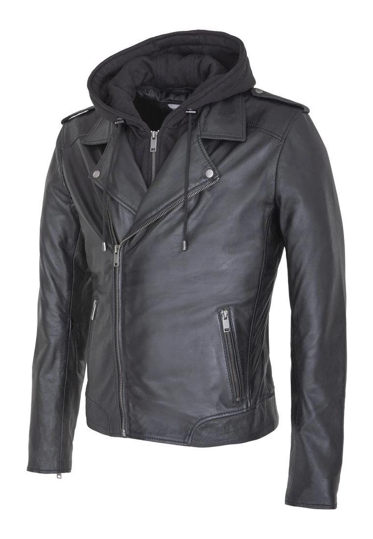 Lee Cooper Berat - Leren Jas - Black 3 Lee Cooper Berat - Leren Jas - Black - Afbeelding 3