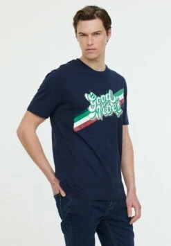 Lee Cooper Azzip Mc - T-Shirt Print - Navy 7 Lee Cooper Azzip Mc - T-Shirt Print - Navy -Lee Cooper 3c8e138a4d234778a2fa95497b409609