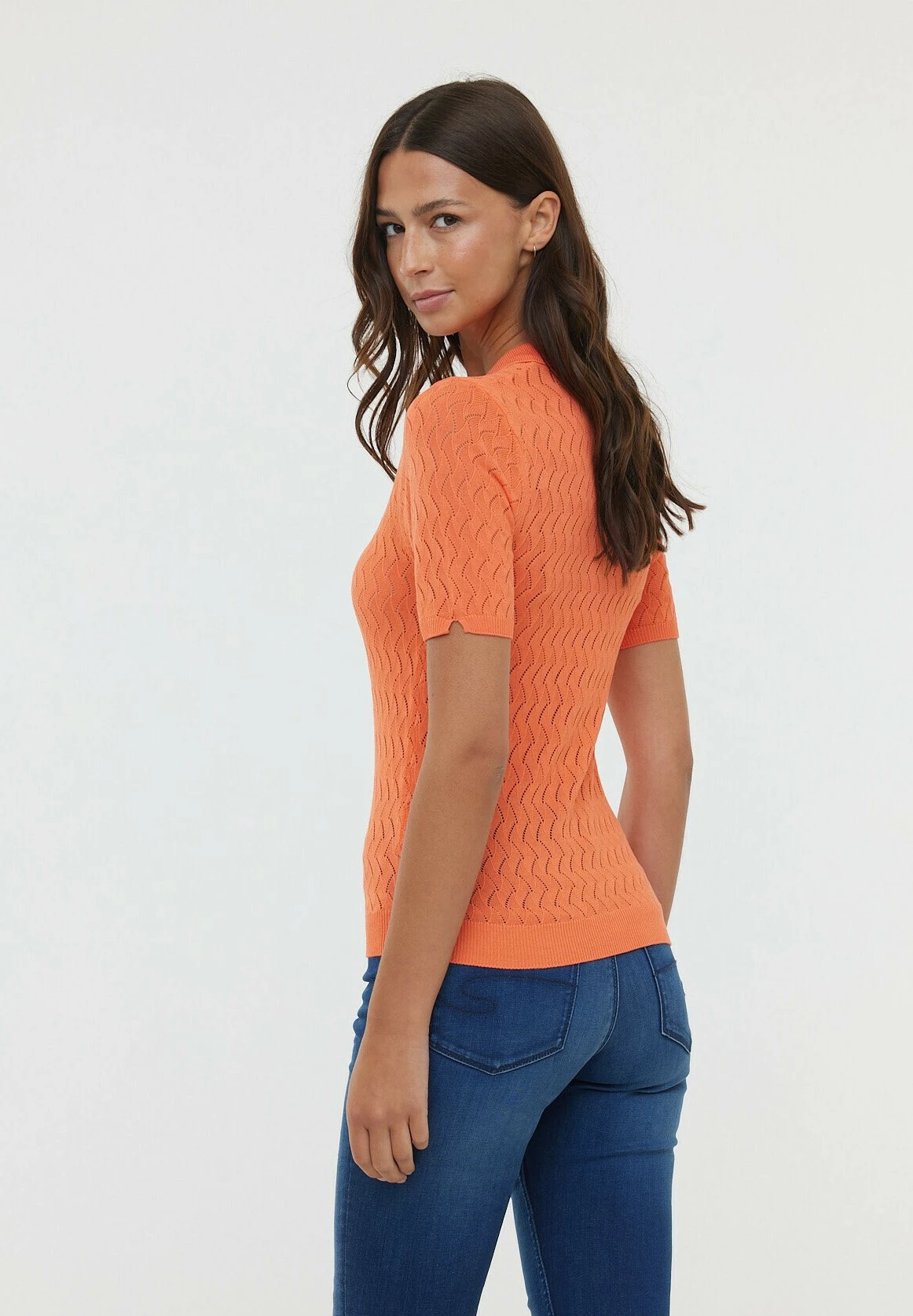 Lee Cooper Bahia Mc - Poloshirt - Peach 2 Lee Cooper Bahia Mc - Poloshirt - Peach - Afbeelding 2