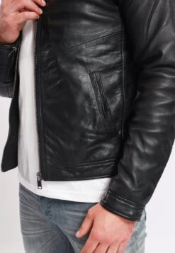 Lee Cooper Buglem - Imitatieleren Jas - Black 9 Lee Cooper Buglem - Imitatieleren Jas - Black -Lee Cooper 4aad462261004ef3a85392aee7a90aeb