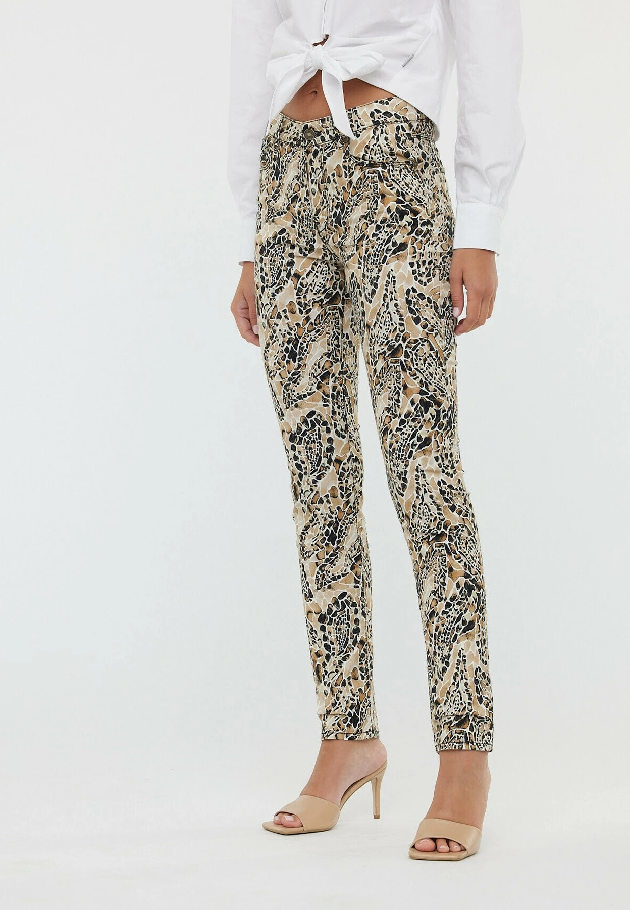 Lee Cooper Slim Fit Jeans - Cream 4 Lee Cooper Slim Fit Jeans - Cream - Afbeelding 4