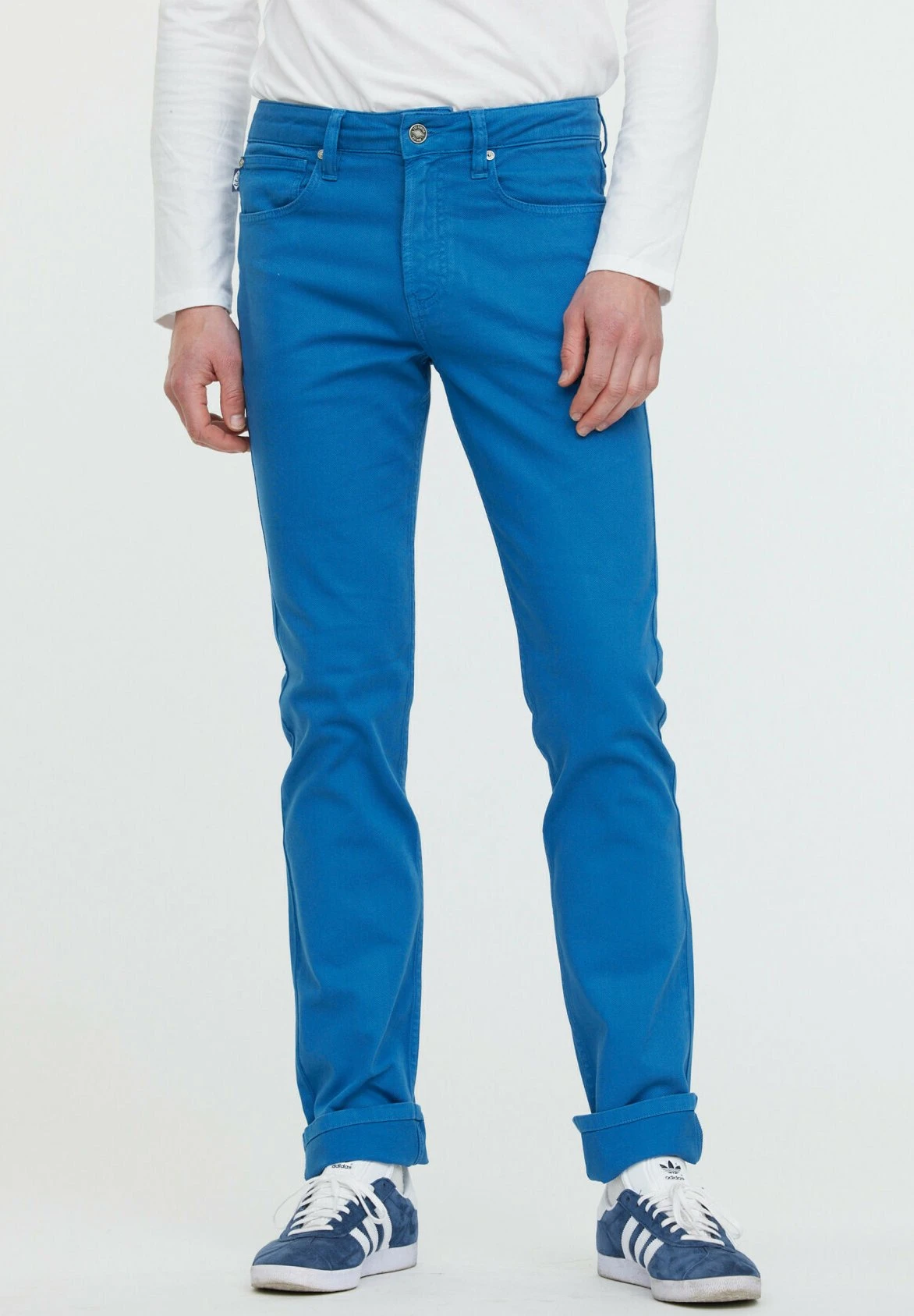 Lee Cooper Lc126Zp - Straight Leg Jeans - Celadon Blue 1 Lee Cooper Lc126Zp - Straight Leg Jeans - Celadon Blue