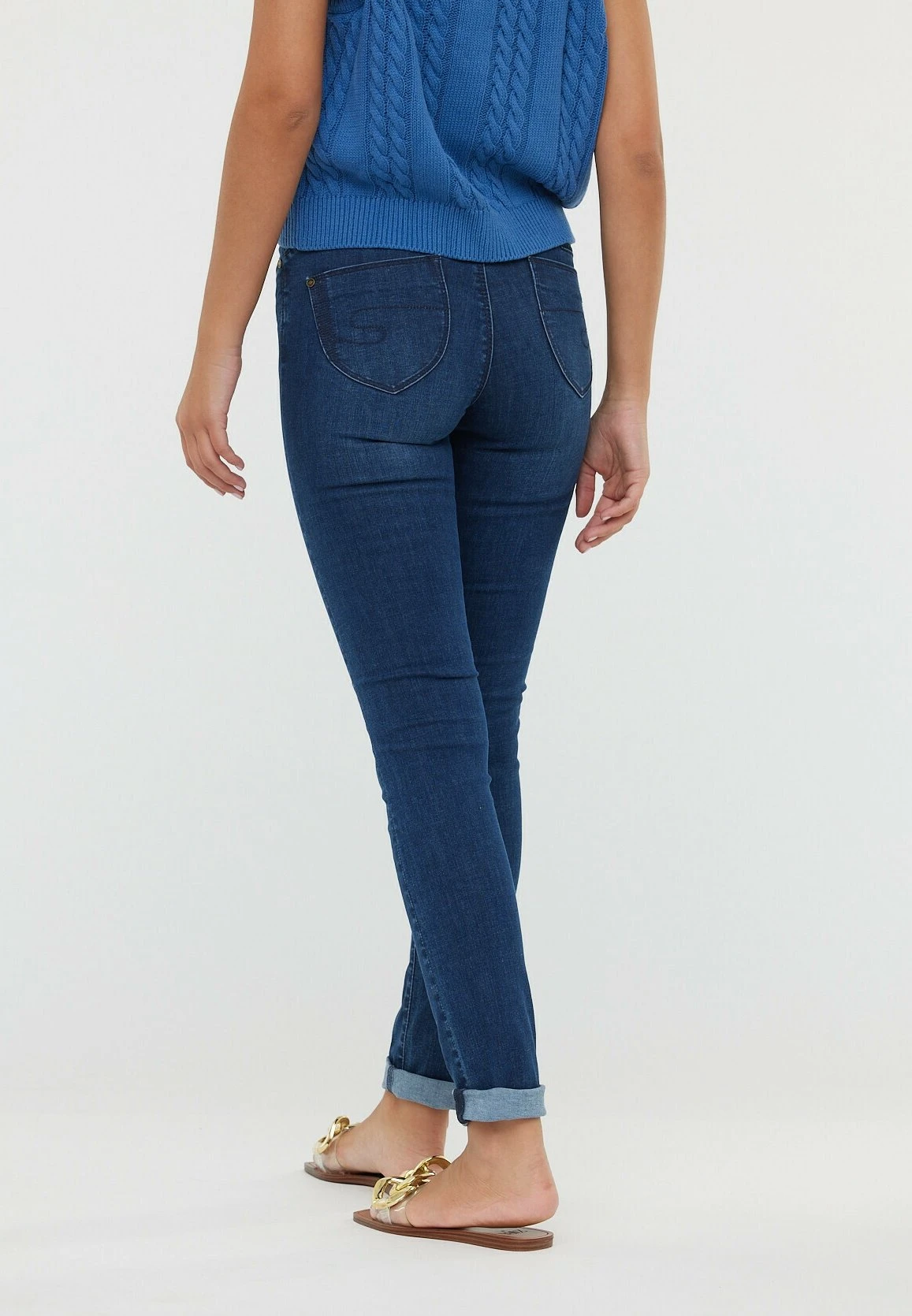 Lee Cooper Jana - Slim Fit Jeans - Medium Blue 3 Lee Cooper Jana - Slim Fit Jeans - Medium Blue - Afbeelding 3