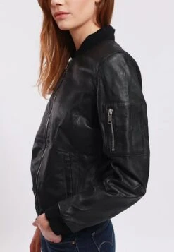 Lee Cooper Blanca - Leren Jas - Black -Lee Cooper 52d6a297b9314b1fbb7c415870df0e82