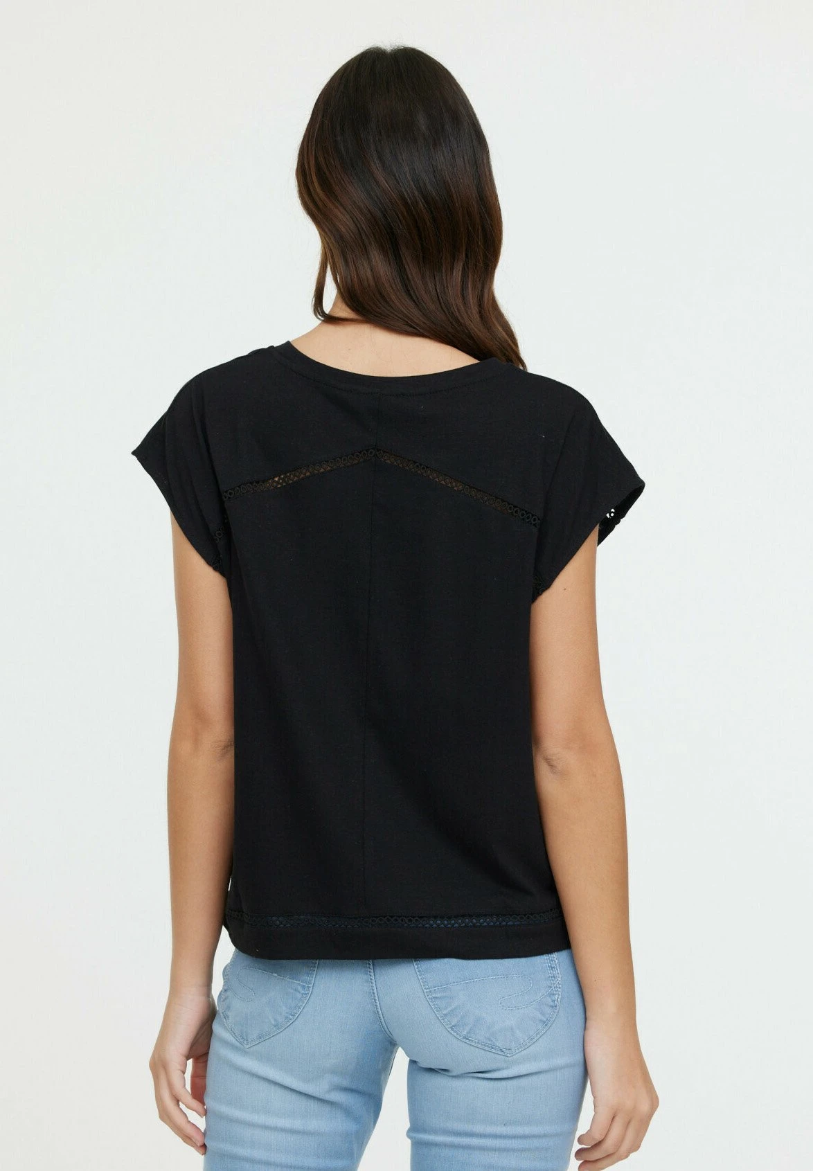 Lee Cooper Aniele Sm - T-Shirt Print - Black 2 Lee Cooper Aniele Sm - T-Shirt Print - Black - Afbeelding 2