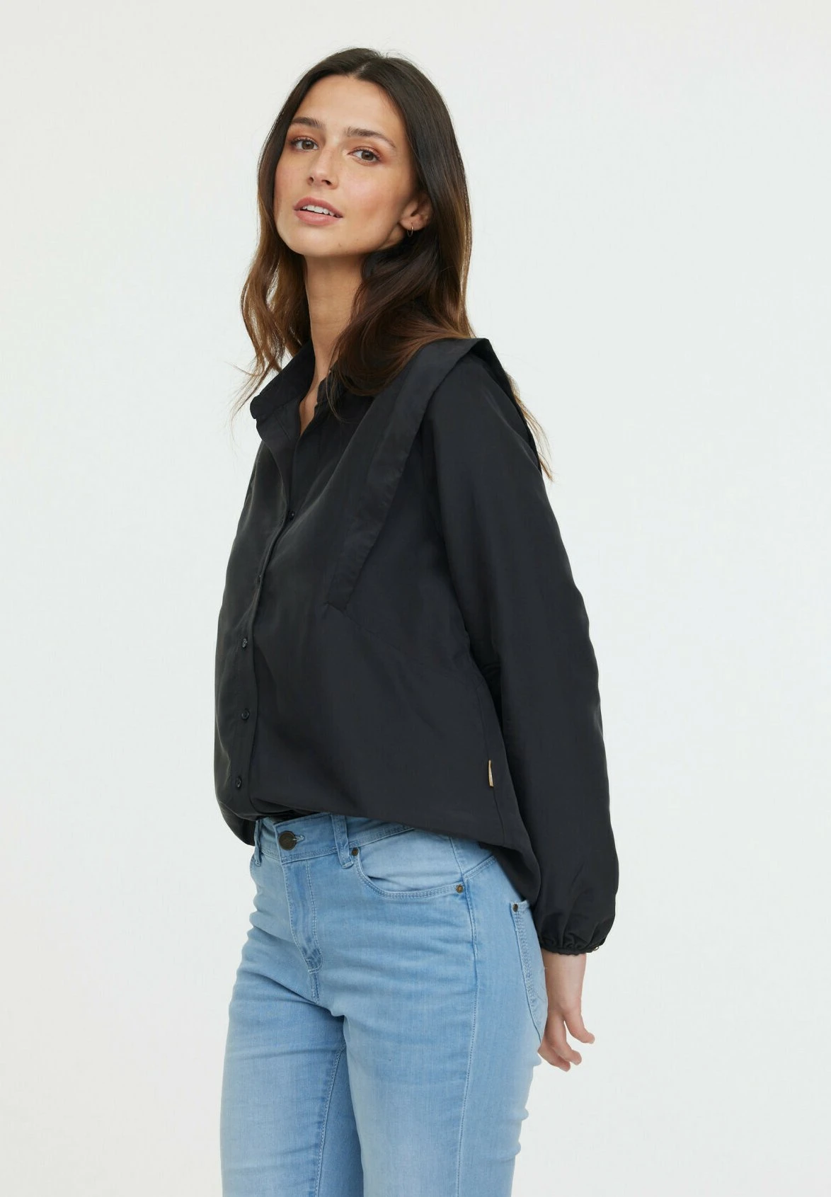 Lee Cooper Dalza Ml - Overhemdblouse - Black 4 Lee Cooper Dalza Ml - Overhemdblouse - Black - Afbeelding 4