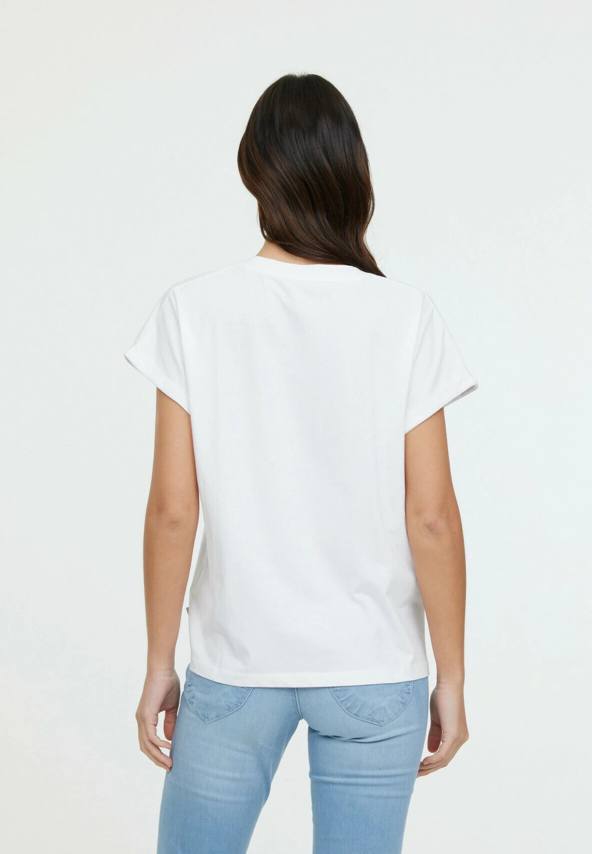 Lee Cooper Alys Mc - T-Shirt Basic - Optic White 2 Lee Cooper Alys Mc - T-Shirt Basic - Optic White - Afbeelding 2