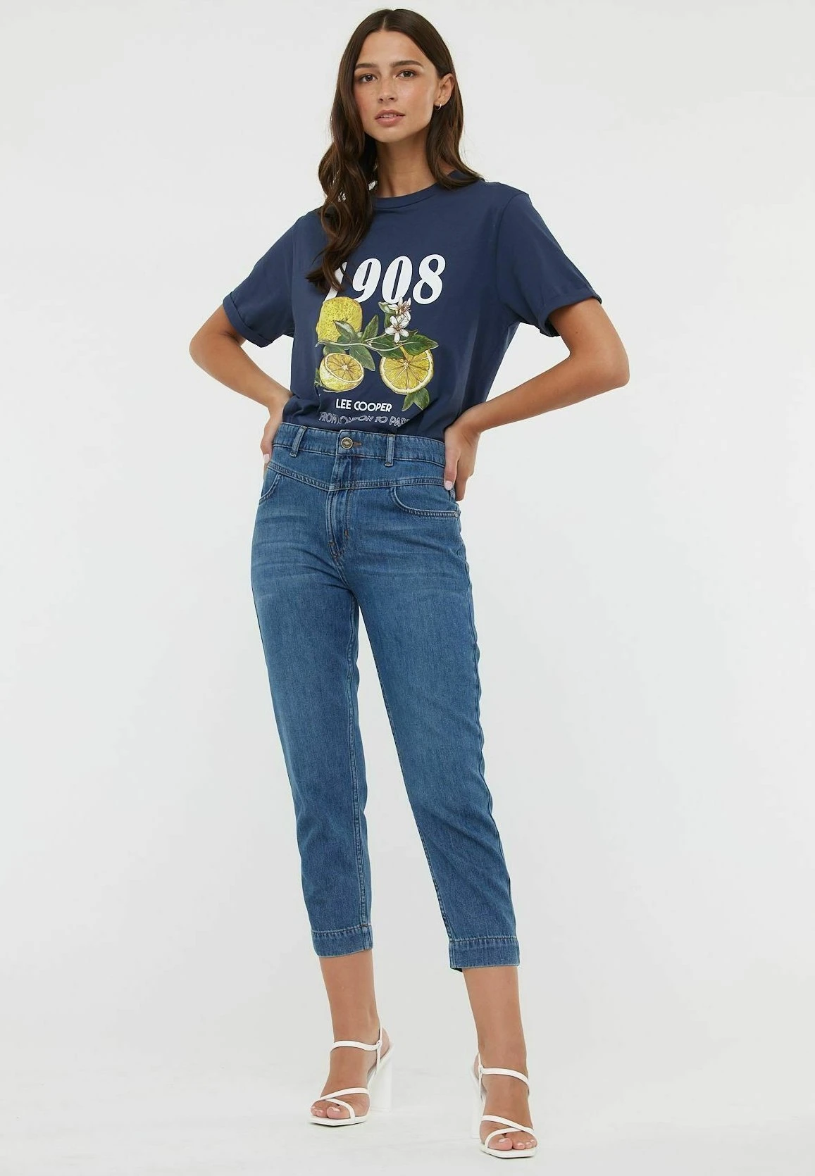 Lee Cooper Jorda - Slim Fit Jeans - Dirty Baby Blue 2 Lee Cooper Jorda - Slim Fit Jeans - Dirty Baby Blue - Afbeelding 2