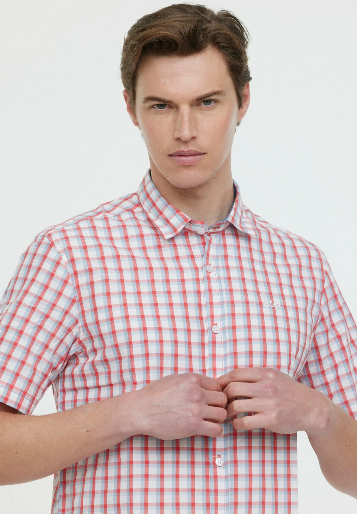 Lee Cooper Doxou Mc - Overhemd - Mandarine 3 Lee Cooper Doxou Mc - Overhemd - Mandarine - Afbeelding 3