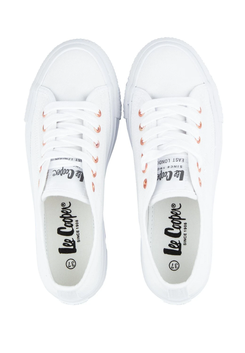 Lee Cooper Sneakers Laag - Off White 3 Lee Cooper Sneakers Laag - Off White - Afbeelding 3
