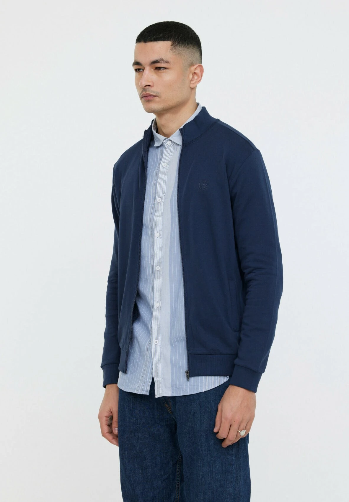 Lee Cooper Emoli - Sweater Met Rits - Navy 4 Lee Cooper Emoli - Sweater Met Rits - Navy - Afbeelding 4