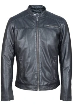 Lee Cooper Basile - Leren Jas - Black