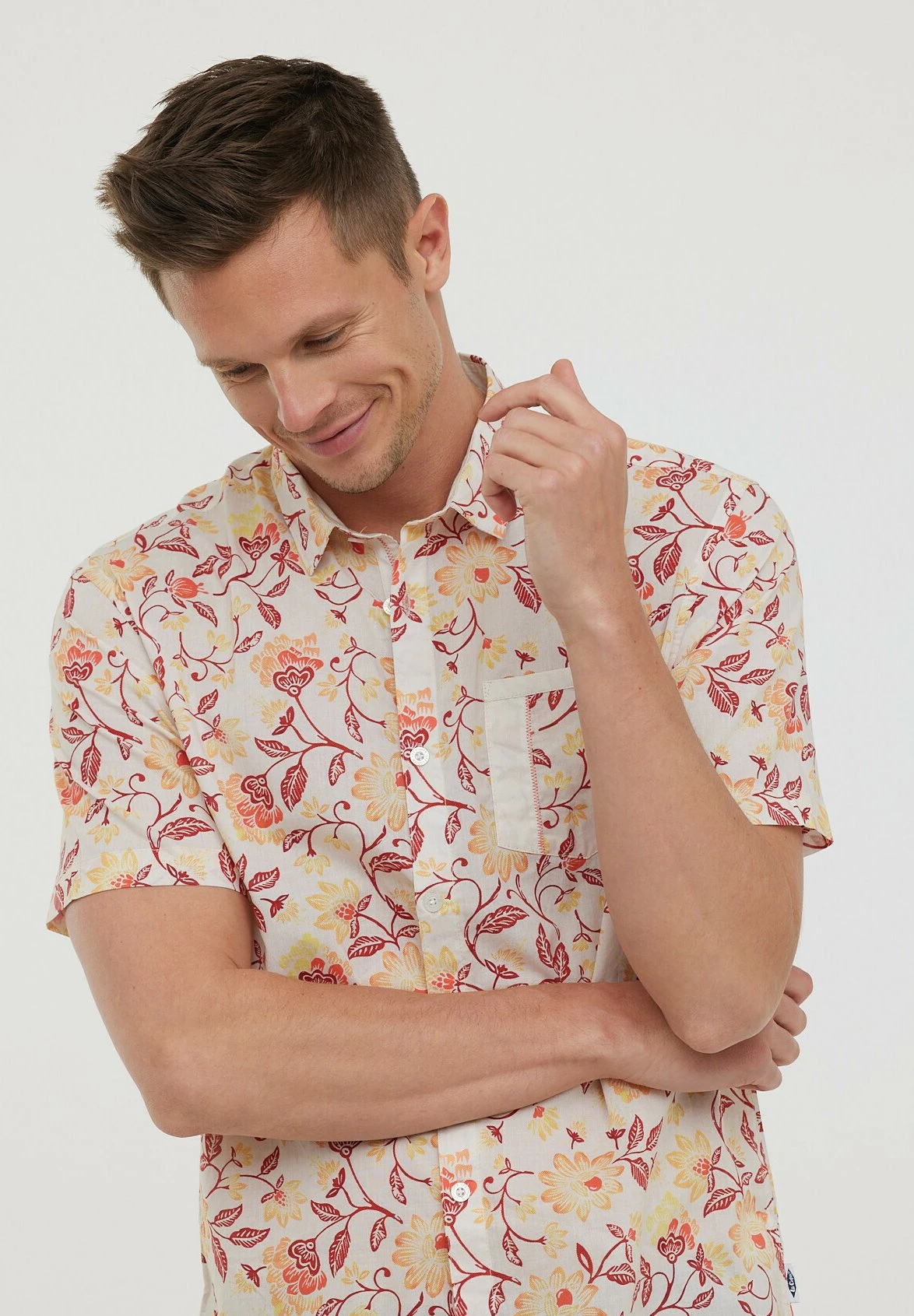 Lee Cooper Damyk Mc - Overhemd - Peach 3 Lee Cooper Damyk Mc - Overhemd - Peach - Afbeelding 3