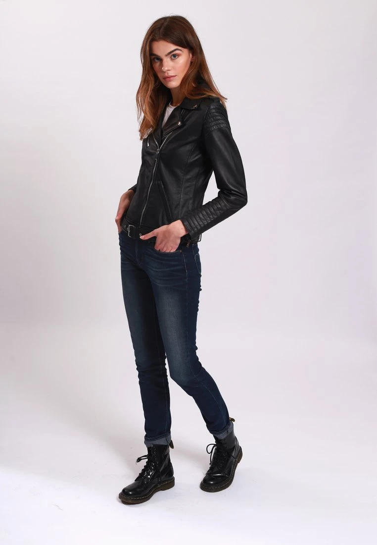 Lee Cooper Bojana - Leren Jas - Black 2 Lee Cooper Bojana - Leren Jas - Black - Afbeelding 2