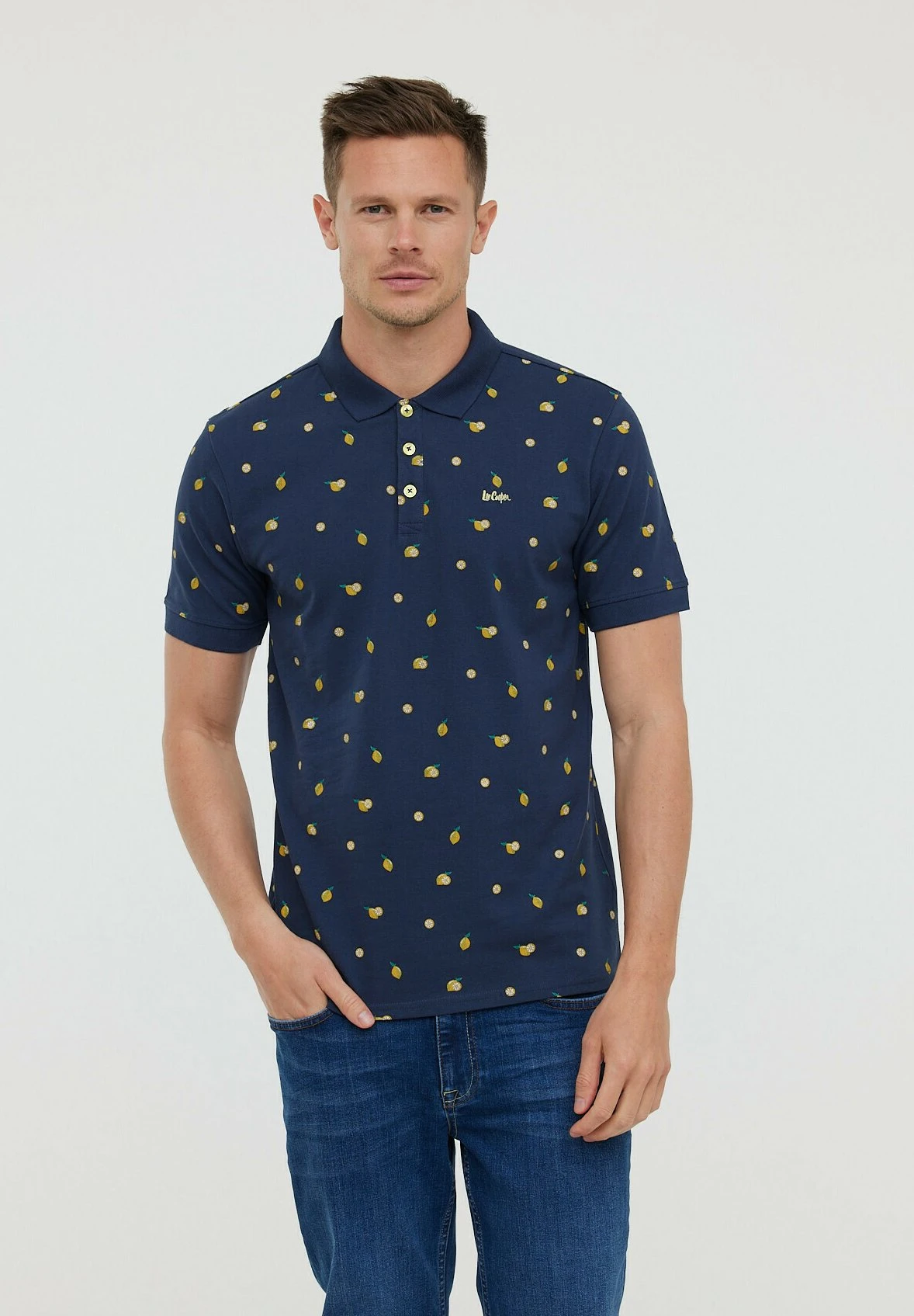 Lee Cooper Brito Mc - Poloshirt - Navy 1 Lee Cooper Brito Mc - Poloshirt - Navy