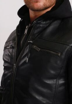 Lee Cooper Bernez - Leren Jas - Black 7 Lee Cooper Bernez - Leren Jas - Black -Lee Cooper 7fb1254118bd40528afafde54057cab7