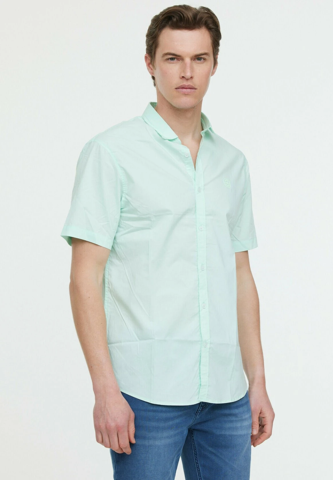 Lee Cooper Drimo Mc - Overhemd - Lagoon 1 Lee Cooper Drimo Mc - Overhemd - Lagoon