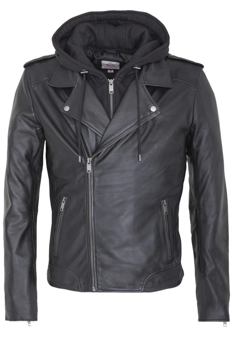 Lee Cooper Berat - Leren Jas - Black 1 Lee Cooper Berat - Leren Jas - Black