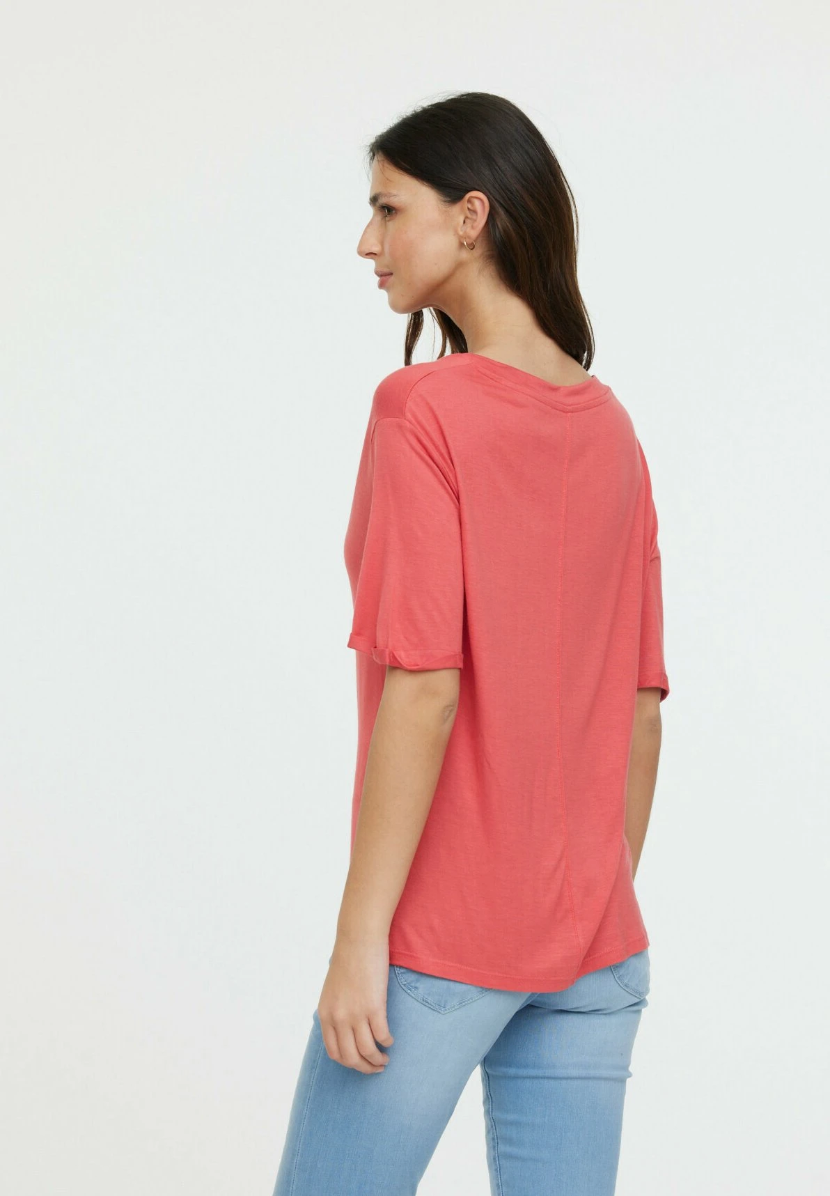 Lee Cooper Adouna M - T-Shirt Basic - Grenade 2 Lee Cooper Adouna M - T-Shirt Basic - Grenade - Afbeelding 2