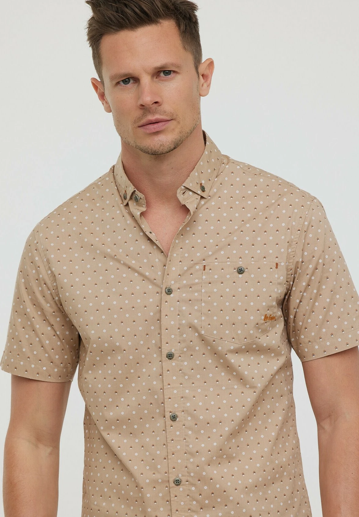 Lee Cooper Dimio Mc - Overhemd - Argile Beige 3 Lee Cooper Dimio Mc - Overhemd - Argile Beige - Afbeelding 3