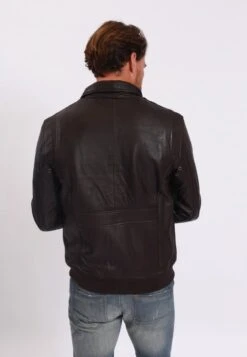 Lee Cooper Bernard - Leren Jas - Brown -Lee Cooper 90ec0e4b3c574672a929ee66fed90b5d