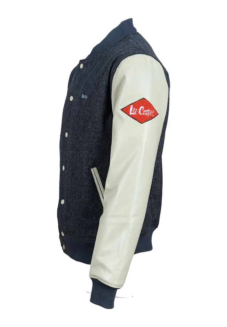 Lee Cooper Bomberjacks - Anthracite Grey 2 Lee Cooper Bomberjacks - Anthracite Grey - Afbeelding 2