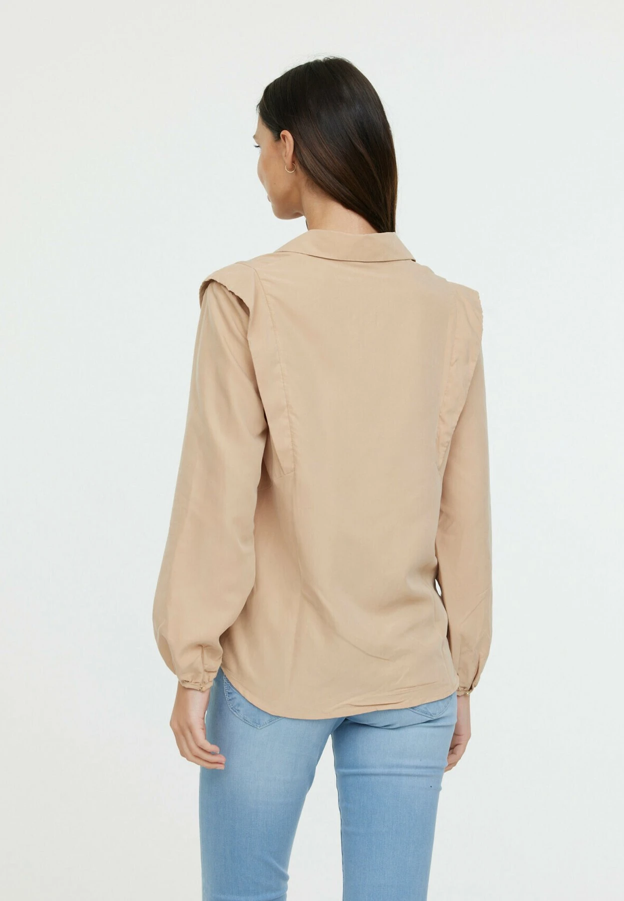 Lee Cooper Dalza Ml - Overhemdblouse - Baby Beige 2 Lee Cooper Dalza Ml - Overhemdblouse - Baby Beige - Afbeelding 2