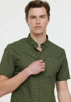 Lee Cooper Dimio Mc - Overhemd - Army -Lee Cooper 9bd772972ca24118a8fc03d53cf61416