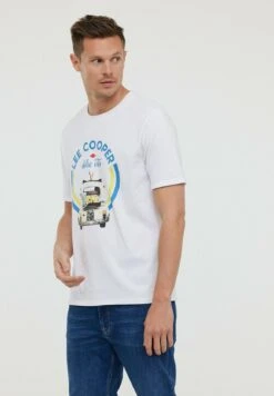Lee Cooper Afiat Mc - T-Shirt Print - Optic White -Lee Cooper a0607c7a73ac43d5b793df0453760c3b