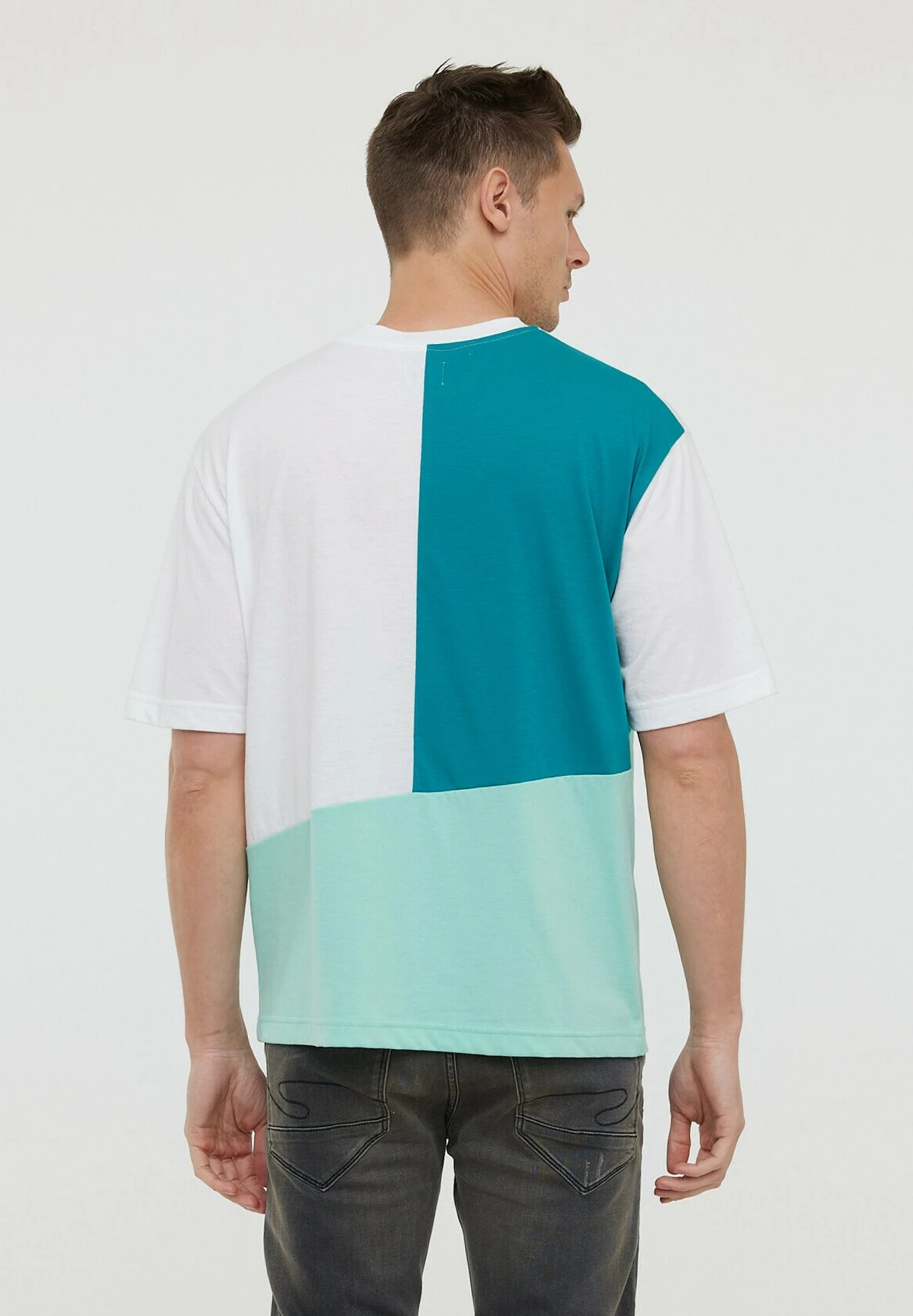 Lee Cooper Akim Mc - T-Shirt Print - Amande 2 Lee Cooper Akim Mc - T-Shirt Print - Amande - Afbeelding 2