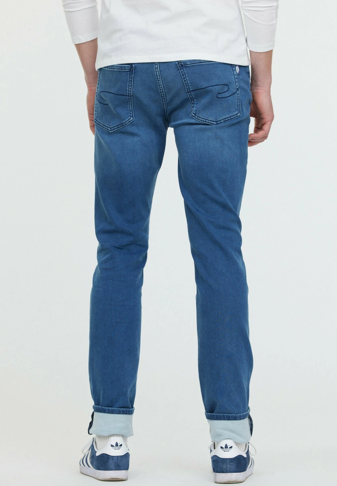 Lee Cooper Straight Leg Jeans - Blue Brushed 2 Lee Cooper Straight Leg Jeans - Blue Brushed - Afbeelding 2