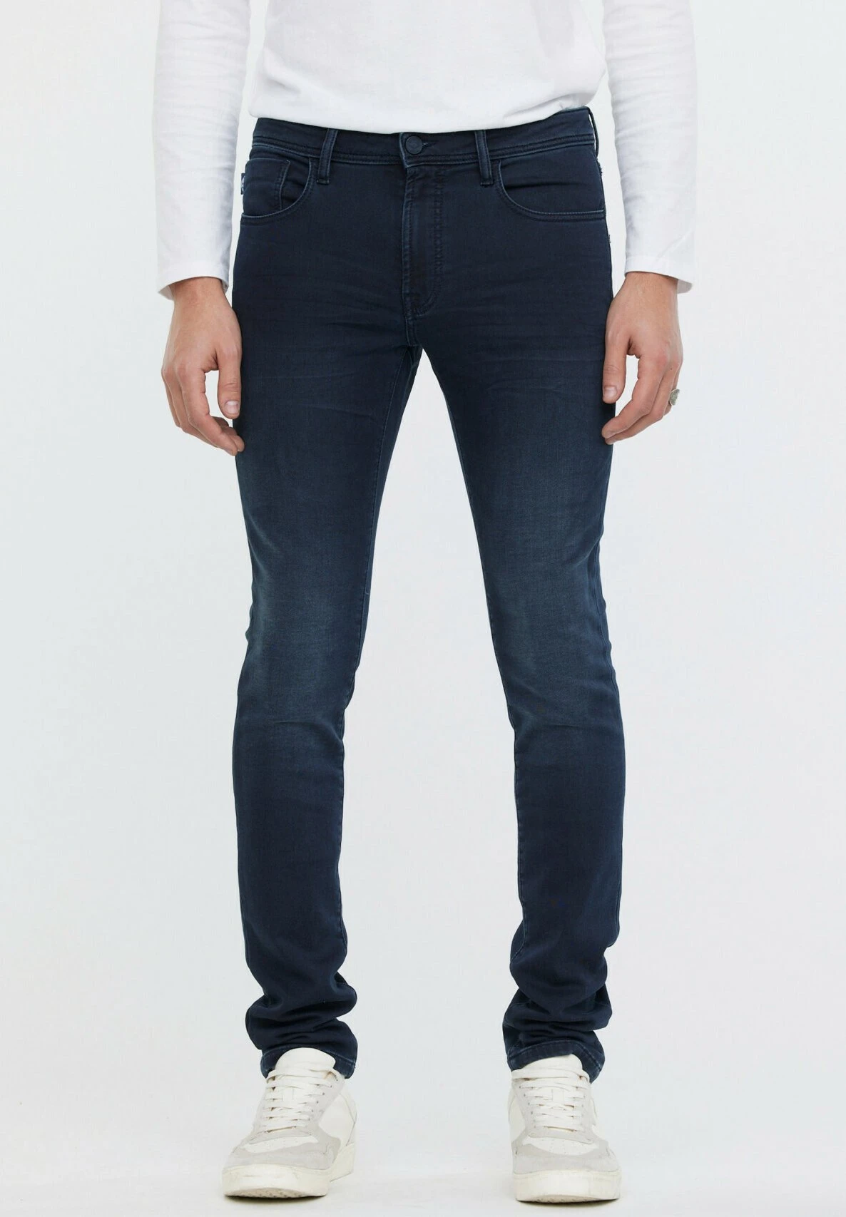 Lee Cooper Slim Fit Jeans - Dark Blue Brushed 1 Lee Cooper Slim Fit Jeans - Dark Blue Brushed